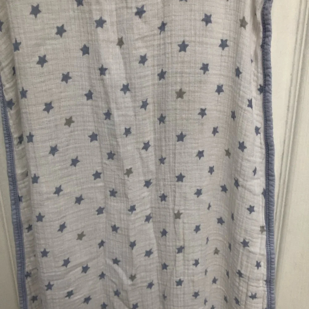 aden + anais Muslin Cotton Zip Baby Sleep Sack Stars Large 12-18 Months